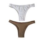 Conjunto c/2 calcinha b+ k2033cs - branco / sand - gg Conjunto c/2 calcinha b+ k2033cs - branco / sand - gg