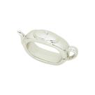 Conjunto c/ 4 anéis p/ guardanapo zamac silver plated - lyor Conjunto c/ 4 anéis p/ guardanapo zamac silver plated - lyor