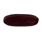 CONJUNTO C/ 4 TRAVESSAS OVAL RASA GRANDE ORGÂNICO VOLCANO 36x13 CM