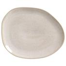 CONJUNTO C/ 6 PRATOS RASO OVAL ORGÂNICO LATTE Ø 31x24x2,5 CM