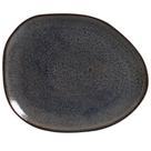CONJUNTO C/ 6 PRATOS RASO OVAL ORGÂNICO TITANIUM Ø 31x24x2,5 CM