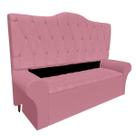 Conjunto Cabeceira Casal e Recamier Baú 140cm Calçadeira Banco Quarto Estofado Conjunto Cabeceira Casal e Recamier Baú 140cm Calçadeira Banco Quarto Estofado