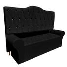 Conjunto Cabeceira King Casal e Recamier Baú 195cm Calçadeira Estofado Conjunto Cabeceira King Casal e Recamier Baú 195cm Calçadeira Estofado