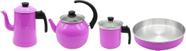 Conjunto Café 4 Peças Rosa
