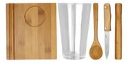 Conjunto caipirinha 5pcs bamboo