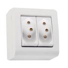 Conjunto Caixa 2 Tomadas 2p + T250v/ 10a - Tramontina