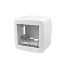 Conjunto Caixa de Sobrepor Base + Moldura para 2 Módulos Box Slim Ilumi - 84011