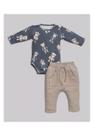 Conjunto Calça Body Manga Longa Anjos Baby
