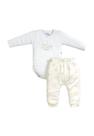 Conjunto Calça Body Manga Longa Anjos Baby