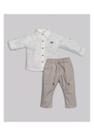 Conjunto Calça camisa Botões Menino Anjos Baby Conjunto Calça camisa Botões Menino Anjos Baby