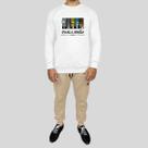 Conjunto Calça e Blusa Moletom Careca Sem Capuz Algodão Estampado Loko