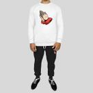 Conjunto Calça e Blusa Moletom Careca Sem Capuz Algodão Reze Conjunto Calça e Blusa Moletom Careca Sem Capuz Algodão Reze