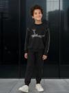 Conjunto Calça e Blusa Moletom Juvenil Menino - Malwee Kids Cor:Modelo 03Tamanho:14