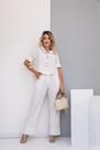 Conjunto calça e camisa linho-viscose beth