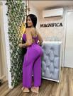 Conjunto calça e cropped corrente