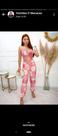Conjunto calça e cropped estampado tamanho M Conjunto calça e cropped estampado tamanho M