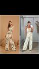 Conjunto calca e top anhaia