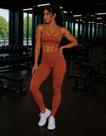 Conjunto Calça legging Básica e Top Academia Esporte Fitness Treino Casual