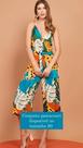 Conjunto calça pantacourt com semi cropped