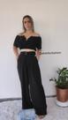 Conjunto Calça Pantalona e Cropped
