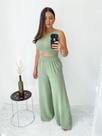 Conjunto calça pantalona
