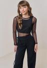 Conjunto Calça Top Preto Menina Vic Vicky