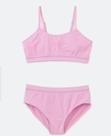 Conjunto calcinha e sutiã infantil juvenil