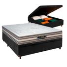 Conjunto Cama Box Bau Casal + Colchão Legriff Sankonfort