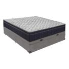 Conjunto Cama Box Baú Viúvo Colchão Airtech D45 ExtraFirme