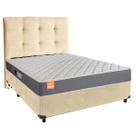 Conjunto Cama Box Bipartido Casal com Colchão D23 Pro Inducol e Cabeceira Conjunto Cama Box Bipartido Casal com Colchão D23 Pro Inducol e Cabeceira