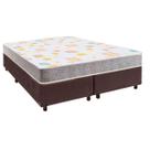 Conjunto Cama Box Bipartido Casal e Colchão D20 Inducol Conjunto Cama Box Bipartido Casal e Colchão D20 Inducol