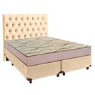 Conjunto Cama Box Blindado Casal + Colchão D33 Maxsono Paropas + Cabeceira