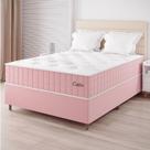 Conjunto Cama Box Casal Cairo Com Molas Ensacadas 138cmx188cmx67cm Yescasa
