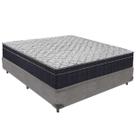 Conjunto Cama Box Casal Colchão Airtech D45 Extra Firme