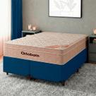Conjunto Cama Box Casal + Colchão Airtech Ortobom Conjunto Cama Box Casal + Colchão Airtech Ortobom