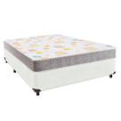 Conjunto Cama Box Casal + Colchão D20 Inducol