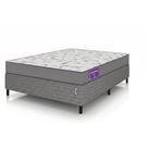 Conjunto Cama Box Casal Smartz: Colchão D20 Acction + Base box 138x188x Macio Hipoalergênico Conjunto Cama Box Casal Smartz: Colchão D20 Acction + Base box 138x188x Macio Hipoalergênico