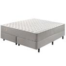 Conjunto Cama Box + Colchão King com Molas Ensacadas Agile 193x198x67