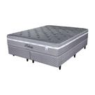 Conjunto Cama Box+ Colchão Queen Size Mola ENSACADA Dakota 158x198x66cm