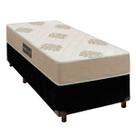Conjunto Cama Box Com Colchão Solteiro Inova D33 Inovaflex - Preto
