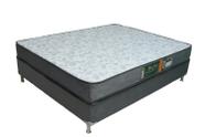 Conjunto Cama Box e Colchão Casal Becflex Titan Diamond Casal 1,38 x 1,88 x 0,62