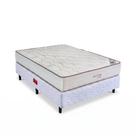 Conjunto cama box fit casal colchão primor orthocrin 138x188x50