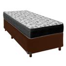 Conjunto Cama Box Solteiro + Colchão Iso100 Ortobom