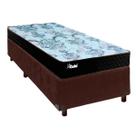 Conjunto Cama Box Solteiro + Colchão Life Gold Paropas