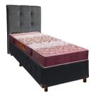Conjunto Cama Box Solteiro + Colchão Ortophedic Sankonfort Conjunto Cama Box Solteiro + Colchão Ortophedic Sankonfort