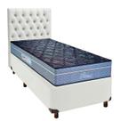 Conjunto Cama Box Solteiro + Colchão Petrus Paropas Conjunto Cama Box Solteiro + Colchão Petrus Paropas