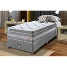 Conjunto Cama Box Solteiro de Molas Ensacadas Cama inBox Select Euro Soft 88x188x71 Cinza Conjunto Cama Box Solteiro de Molas Ensacadas Cama inBox Select Euro Soft 88x188x71 Cinza
