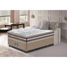 Conjunto Cama Box Solteiro de Molas Ensacadas D33 Cama inBox Select Firme 88x188x70 Bege