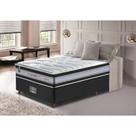 Conjunto Cama Box Solteiro de Molas Ensacadas D33 Cama inBox Select Firme 88x188x70 Preto