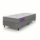 Conjunto Cama Box Solteiro Smartz: Colchão Acction 330 Firme + Base Kupon 88x188 Hipoalergênico